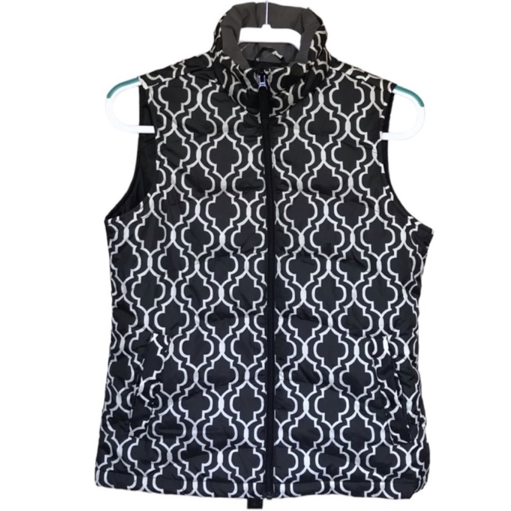 Lands' End Puffer Down Zip Up Vest Size XS (2-4)